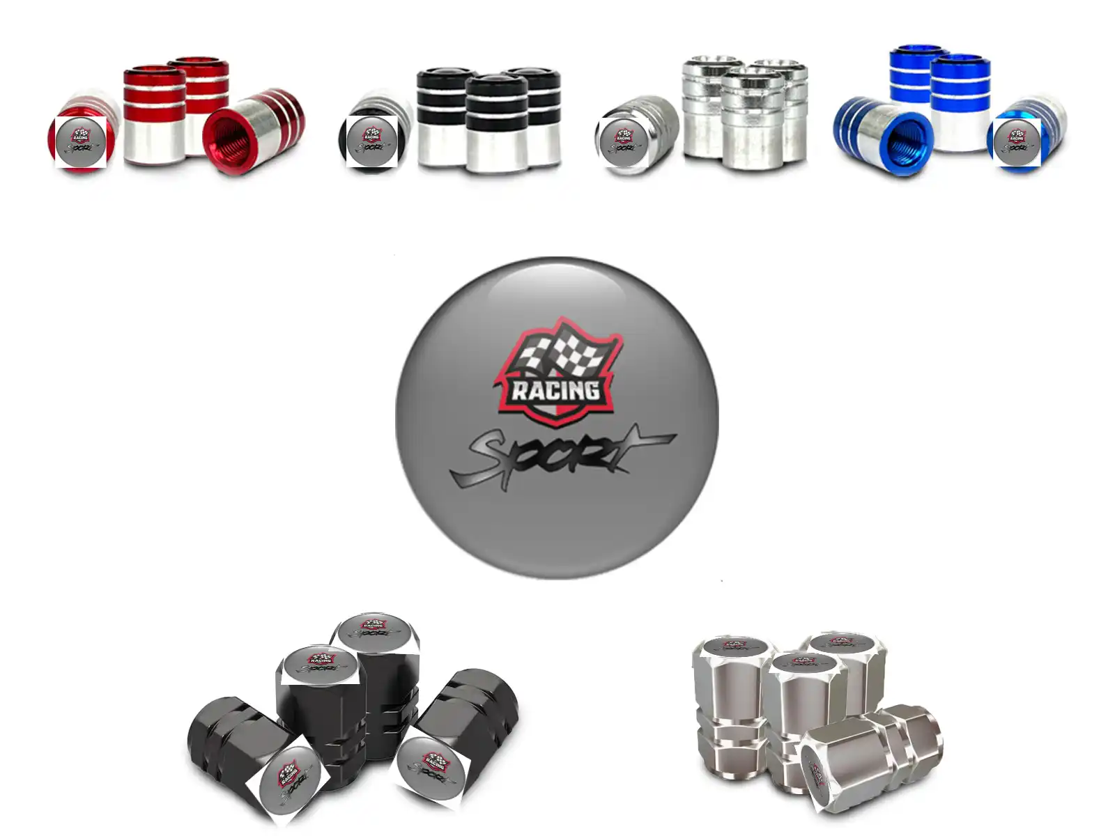Wheel Valve Covers for Bike Custom Style